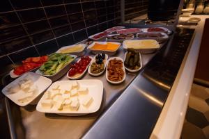 Comida no hotel ou em algum lugar perto