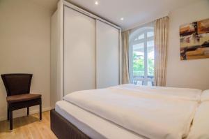 Katil atau katil-katil dalam bilik di Residenz Bismarck Whg 12a +14 gambar