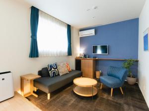 Posezení v ubytování Nagi Kurashiki Hotel&Lounge