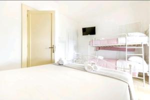 Кровать или кровати в номере A CASA NOSCIA - BB SAN PIETRO IN BEVAGNA Charming house