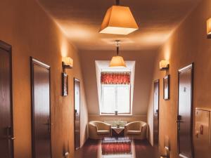 Część wypoczynkowa w obiekcie Hotel Osjann