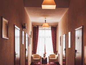 Część wypoczynkowa w obiekcie Hotel Osjann