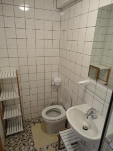 Koupelna v ubytování Haus Wangen Studio