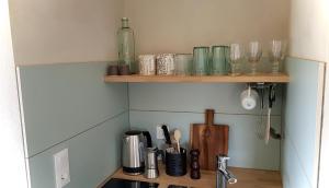 CŒUR VERT ökologisch mit viel Ambiente für Seelen-Wellness的咖啡和沏茶工具