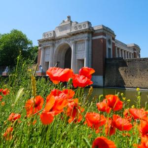 Zahrada ubytování Hotel O Ieper