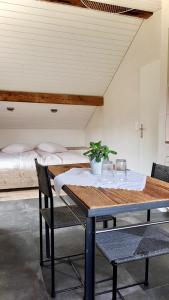CŒUR VERT ökologisch mit viel Ambiente für Seelen-Wellness的休息区