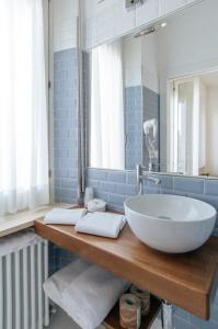 Koupelna v ubytování Hotel Aganoor