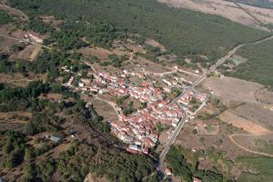 Widok z lotu ptaka na obiekt Casa Rural Rincón