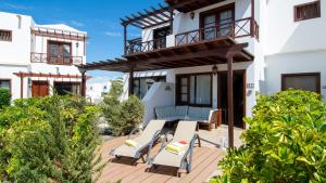 Balkon lub taras w obiekcie Villa Papagyo