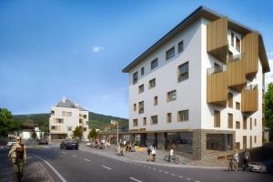 Budova, kde se apartmán nachází