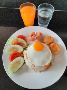 酒店内部或周边提供的食物