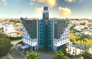 an architectural rendering of a building in a city at ibis Styles Sorocaba Santa Rosalia in Sorocaba