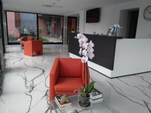 Posezení v ubytování Hotel Cajeta