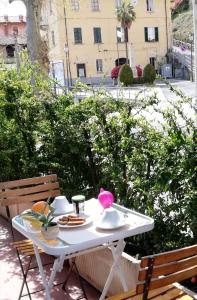 Vonkajšia záhrada v ubytovaní La Piazzetta