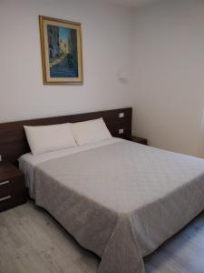 Postel nebo postele na pokoji v ubytování Hotel Cajeta