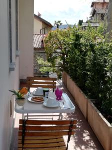 Balkón alebo terasa v ubytovaní La Piazzetta