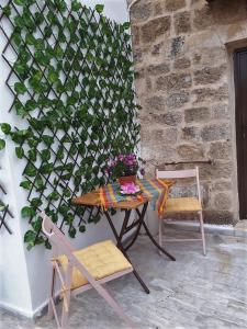 A patio or other outdoor area at Traditional Stone house