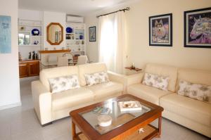 Χώρος καθιστικού στο VILLA ANA ARENAL D'en CASTELL