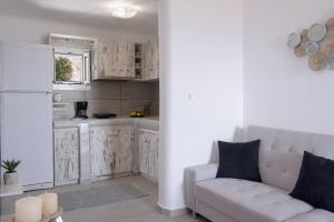 Kuchyň nebo kuchyňský kout v ubytování Blue Soul Luxury Villa