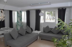 Posezení v ubytování Apartamento a primera linea de mar en platja d’aro