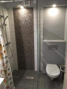 Koupelna v ubytování Beregi Apartman