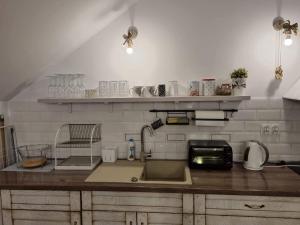Kuchyňa alebo kuchynka v ubytovaní APARTAMENT8 Wellness Sauna View 5os