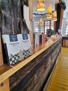 Salon oz. bar v nastanitvi Čarobni Breg