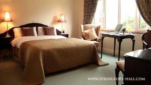 Postelja oz. postelje v sobi nastanitve Springfort Hall Hotel