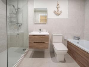 Koupelna v ubytování Harbour Sunset