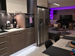 Kuchyň nebo kuchyňský kout v ubytování Luxury Home