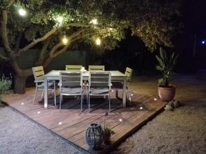 Ein Garten an der Unterkunft Casa Jetizo