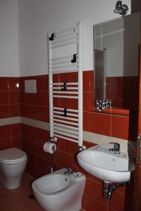 Koupelna v ubytování B&B Dietro l'Angolo