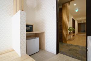 Η κουζίνα ή μικρή κουζίνα στο Hotel San Hiroshima