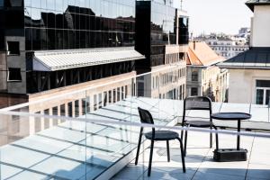 Balkón alebo terasa v ubytovaní H2 Hotel Budapest