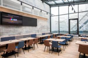 Reštaurácia alebo iné gastronomické zariadenie v ubytovaní H2 Hotel Budapest