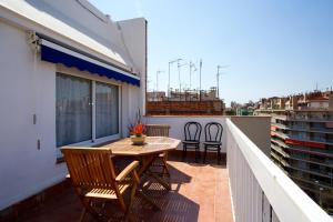 Balkón alebo terasa v ubytovaní Attic Bcn Central Terrace