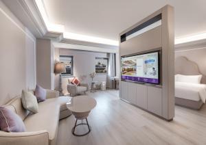 TV/trung tâm giải trí tại Mercure Lanzhou Zhengning Road