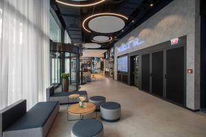 Reštaurácia alebo iné gastronomické zariadenie v ubytovaní H2 Hotel Budapest