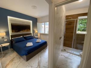 A bathroom at Beach apartments Isola d'Elba