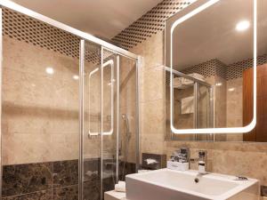 Koupelna v ubytování Mercure Istanbul Bakirkoy