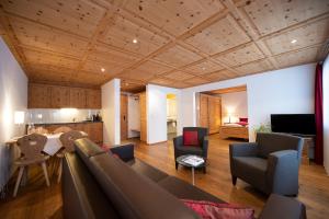 Istumisnurk majutusasutuses Hotel Engiadina