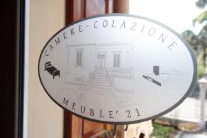 Meuble' 21 di Anna tanúsítványa, márkajelzése vagy díja