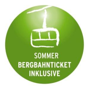 um autocolante verde com uma fotografia de uma torradeira em Gästehaus Immenhof em Oberstdorf