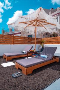Patio nebo venkovní prostory v ubytování Blue Soul Luxury Villa