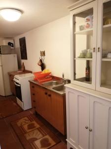 Kuchyň nebo kuchyňský kout v ubytování Casa di Anchiano