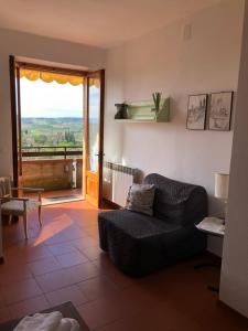 Posezení v ubytování Casa Milena