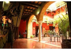 Reštaurácia alebo iné gastronomické zariadenie v ubytovaní La Casona de Calderón Gastronomic & Boutique Hotel