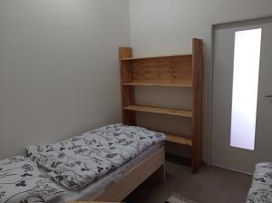 Postel nebo postele na pokoji v ubytování Ubytování v soukromí