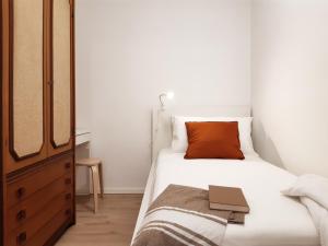 Posteľ alebo postele v izbe v ubytovaní PAPPA casa vacanze