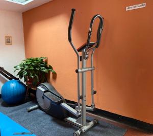 Fitness centrum a/nebo fitness zařízení v ubytování Hospedaje Aquitoy